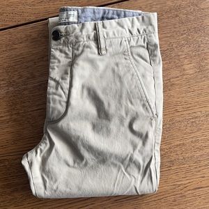 Men’s All Saints Skinny Chino’s Tan Size 28